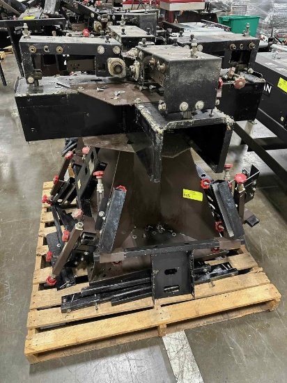 Brown Manual Carousel Screen Printing Press