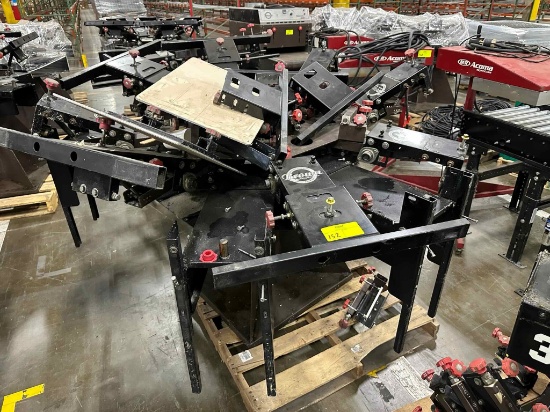 Brown Manual Carousel Screen Printing Press