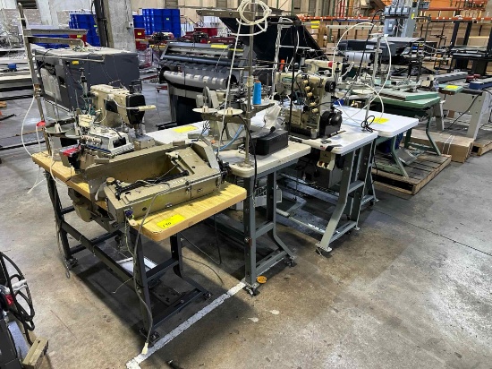 Assorted Juki MO-2500 Series Industrial Sewing Machines