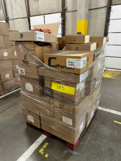 Pallet of Sporting Apparel