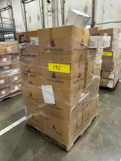 Pallet of Sporting Apparel