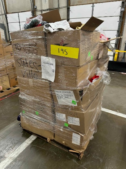Pallet of Sporting Apparel