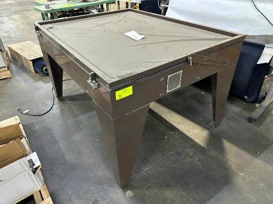 Brown Screen Printing Vacuum Exposure Table