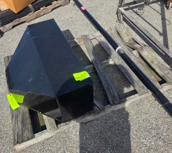 Hopper & Steel Pipe