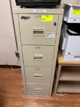 FireKing Turtle 4-Drawer Insulated Fireproof File Cabinet
