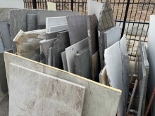 Partial Slabs Approx. 50 Varous Sizes