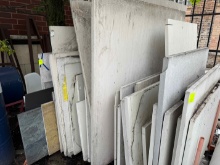 Partial Slabs Approx. 17 Varous Sizes