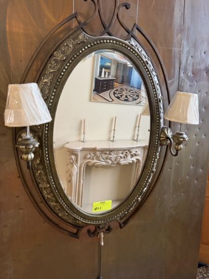 Decorative Mirror with lamps