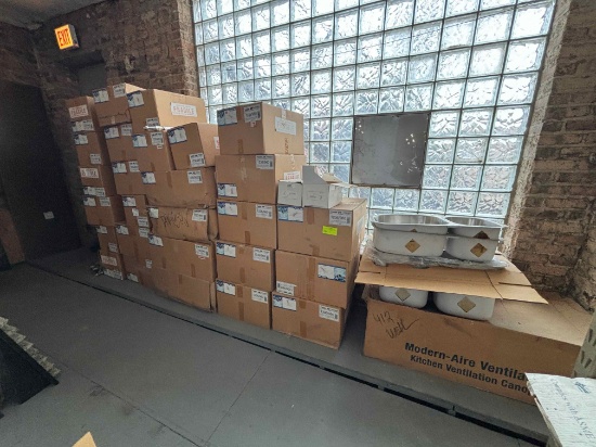 Lot of Foster Stainless Steel Sinks