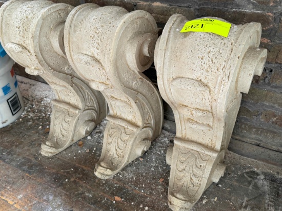 3 stone table bases