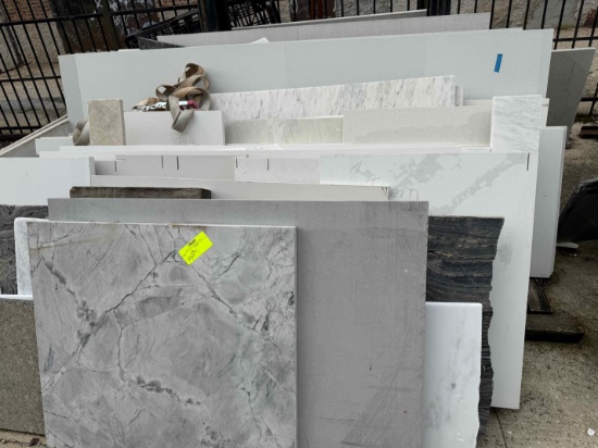 Partial Slabs Approx. 30 Varous Sizes