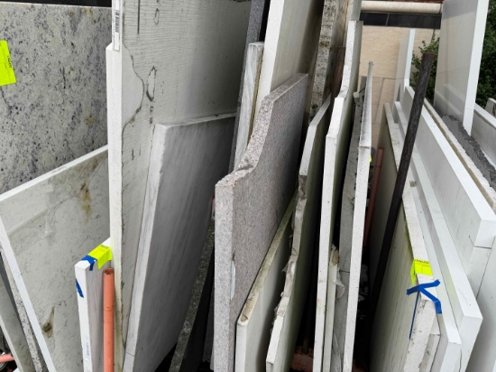 Partial Slabs Approx. 30 Varous Sizes