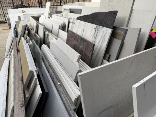 Partial Slabs Approx. 45 Varous Sizes