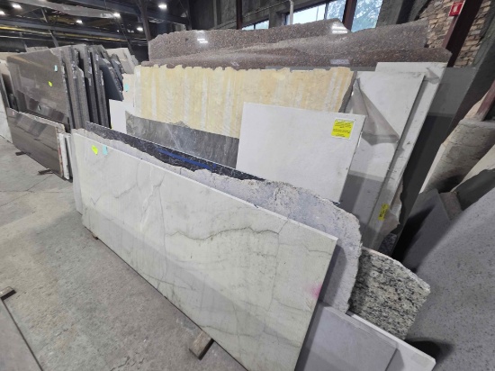 Partial Slabs Approx. 43 Varous Sizes