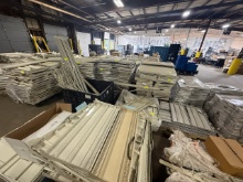 Lot of Gondola Retail Shelving/Racking