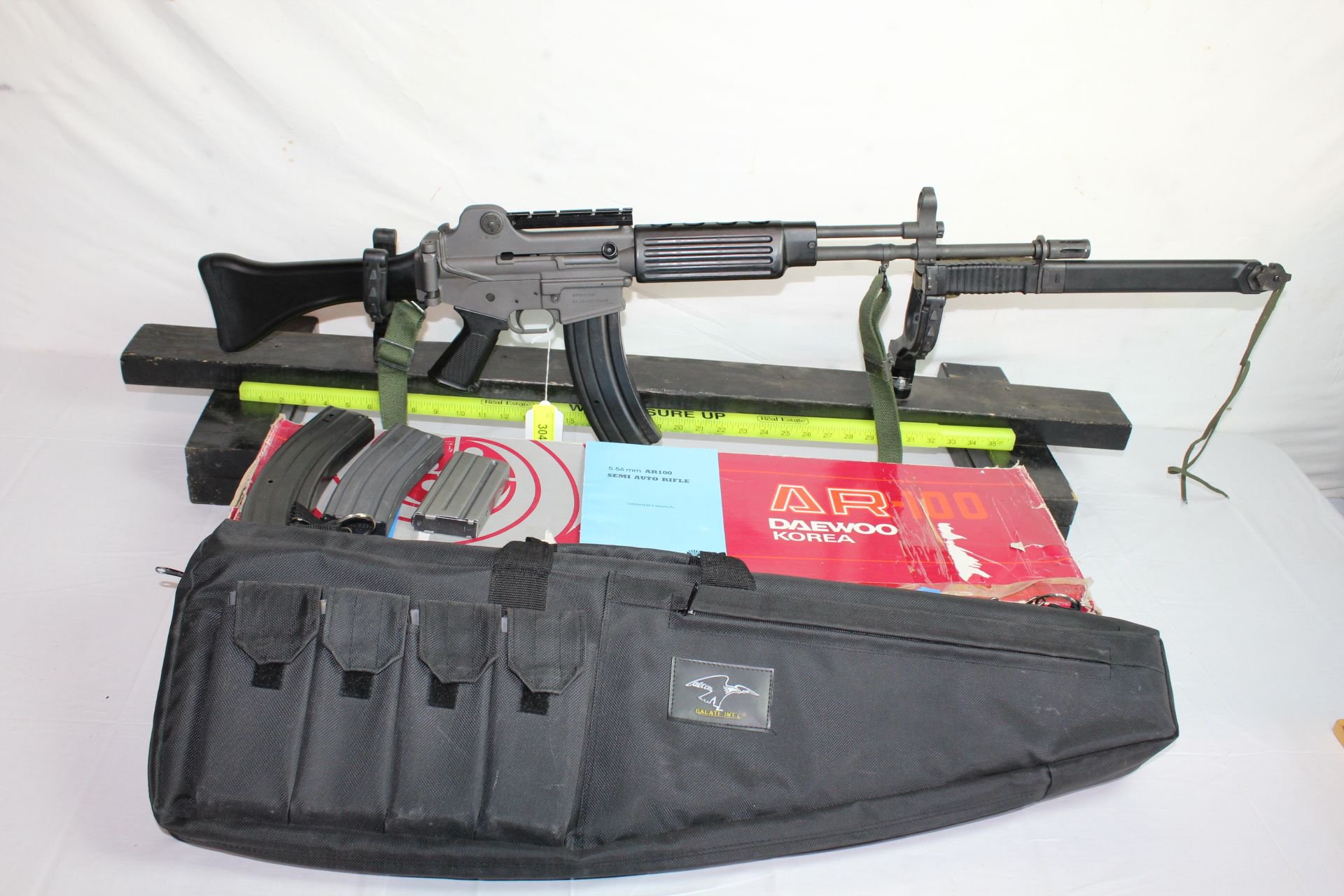 Daewoo AR-100 5.56mm Rifle w/Bayonet & 8 | Proxibid