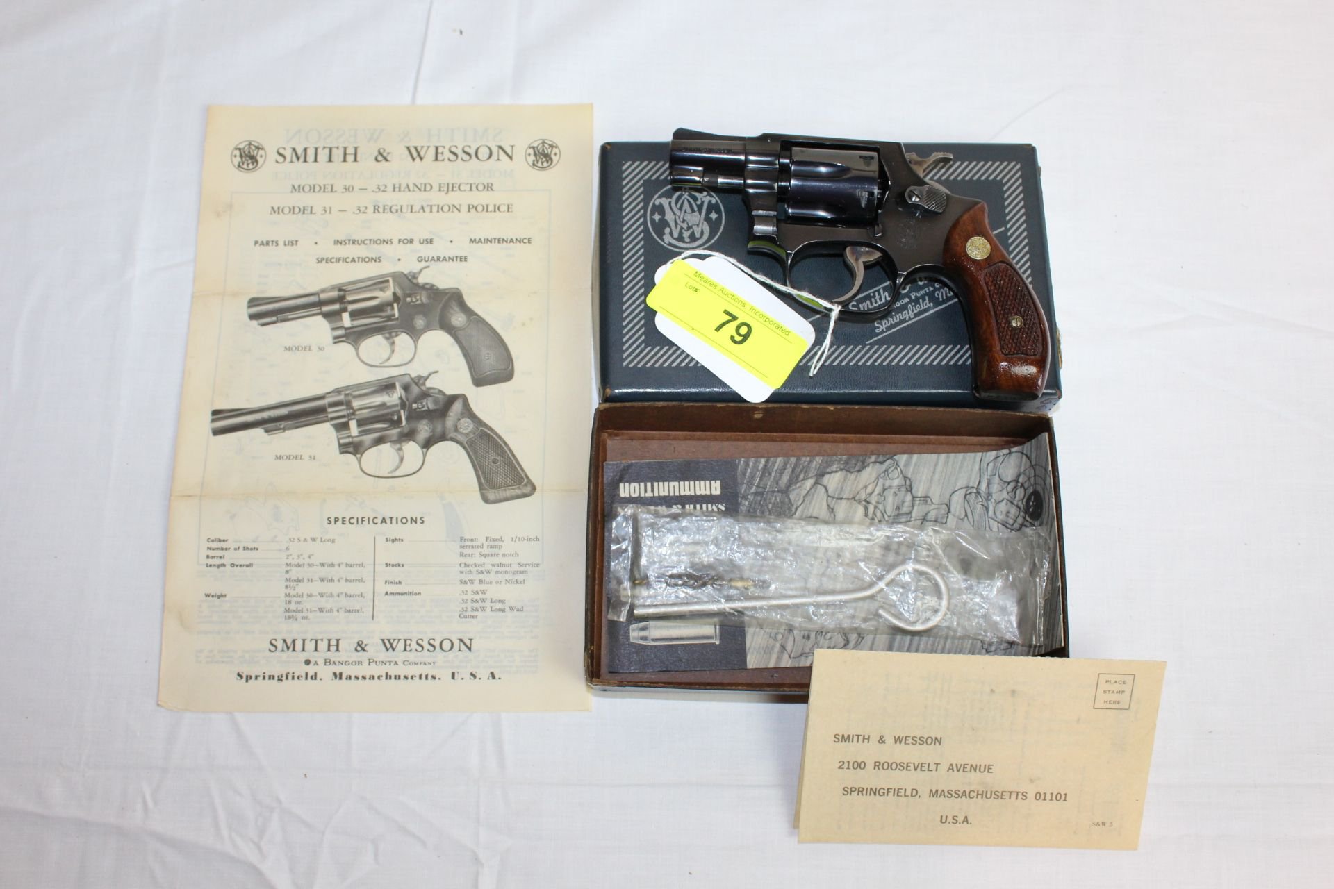 Smith & Wesson Model 30 in .32 Long Hand Ejector Revolver: W - Guns and Ammo