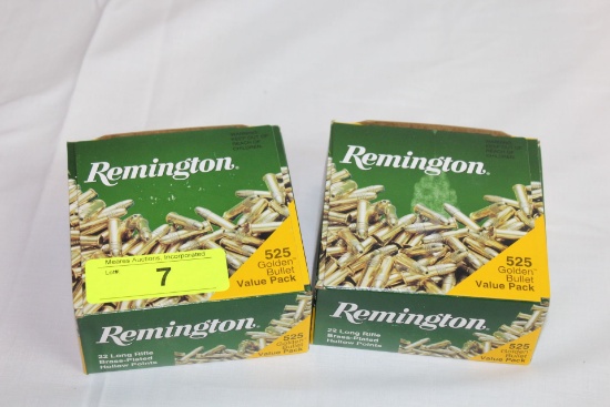 1050 Rds. Of Remington .22LR Ammo.