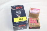 500 Rounds of CCI .22LR Ammo and 50 Rds of 9mm Luger.