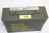 250 Rounds of .30-06 Ammo w/Ammo Can.