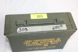 250 Rounds of .303 VII Ammo w/Ammo Can.