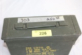 250 Rounds of .303 VII Ammo w/Ammo Can.
