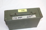 250 Rounds of 7.92 (8mm) Ammo w/Ammo Can.