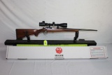 Ruger 77/22 .22 Hornet Bolt Action Rifle w/Barska Scope.