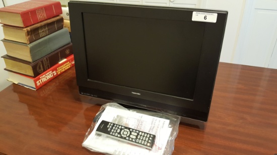 Toshiba 19" LCD TV with built in DVD Player