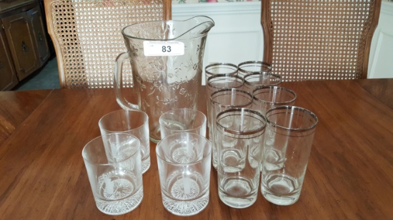 Lady Liberty Glasses and other Glassware