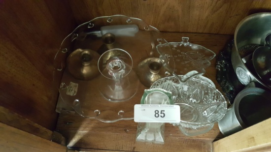 Contents ONLY of lower section of China Cabinet