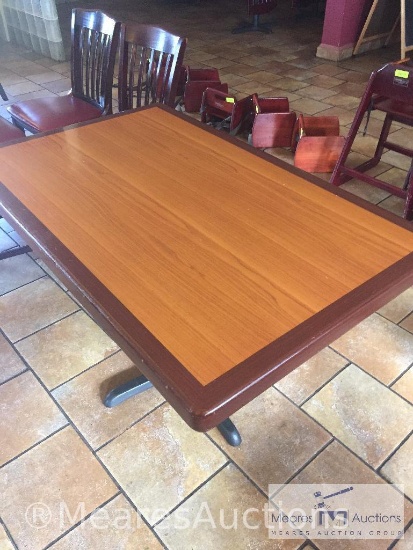 Four-top dining table