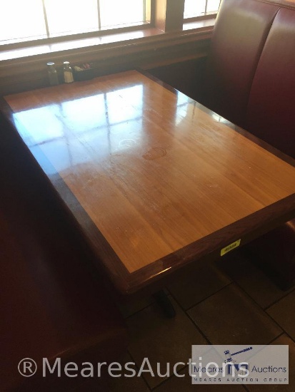 Four-top dining table