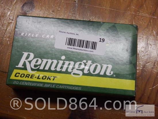 Full box - Remington Core-Lokt 7mm Rem Mag - 150-grain