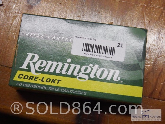 Full box - Remington Core-Lokt 7mm Rem Mag - 150-grain