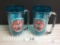 2 - Thermal Glass Coca-Cola Cups