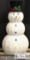 Snowman with Lights and Stand