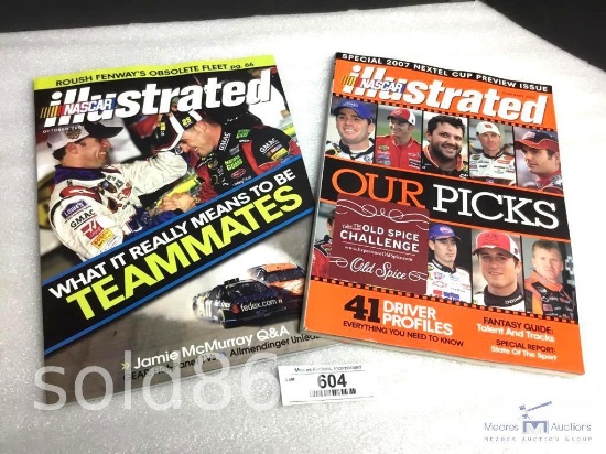2 - NASCAR Illustrated Magazines - Teammates and Our Picks