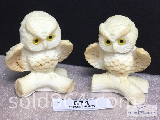 1 - Pair of Owls