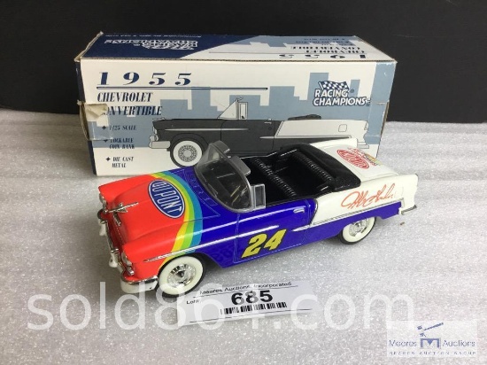 1955 Chevrolet Convertible - Diecast Racing Champions - Jeff Gordon -1:25 Scale