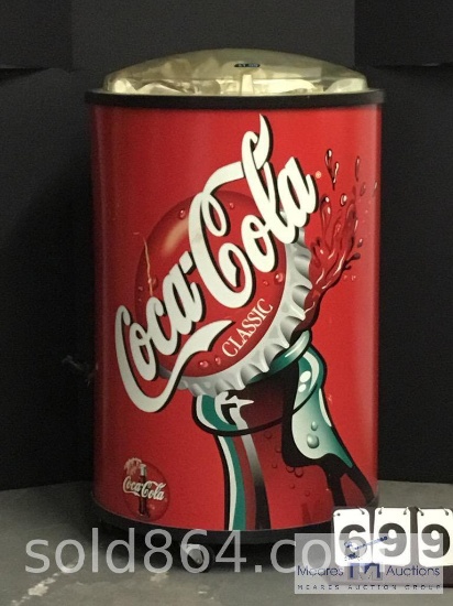 Coca-Cola Round Ice Chest