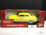 Coca-Cola Brand 1949 Mercury Coupe Die Cast Collectible