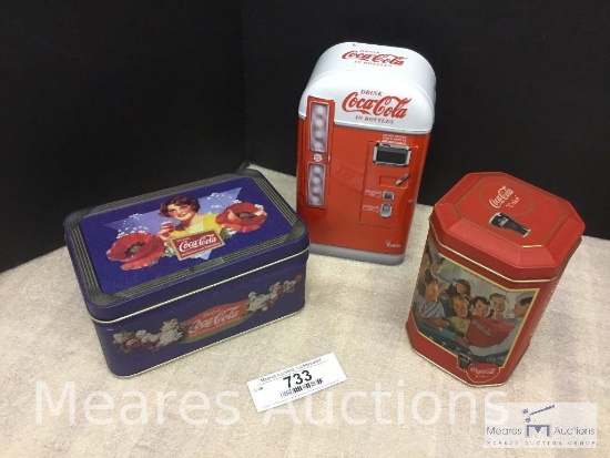 3- Coca-Cola Tins