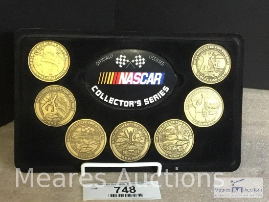 7- NASCAR Collectors Series Coins