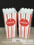 3- Coca-Cola Popcorn Cups