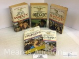 5-Wagons West Paperback Books
