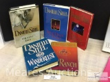 5- Danielle Steele Hardback Books
