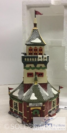 Dept 56 Heritage Village Collection - North Pole Series - SANTA'S LOOKOUT TOWER