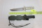 Military Style Knife w/Sheath and Large Survival Knife.