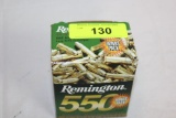 550 Rounds of Remington .22LR Ammo.